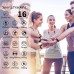 Smart Watch for Men Women, 1.3 inch Full Screen Health Tracker with Heart Rate Monitor, Sleep Monitor IP68 Waterproof Activity Tracker Fitness Watch Black/Blue, Gift Smart Watch for Men Women, 1.3 inch Full Screen Health Tracker with Heart Rate Monitor, Sleep Monitor IP68 Waterproof Activity Tracker Fitness Watch Black/Blue, Gift